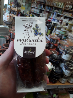Myslivecká klobása