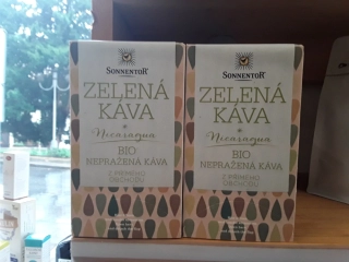 Zelená káva nepražená