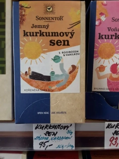 Jemný kurkumový sen