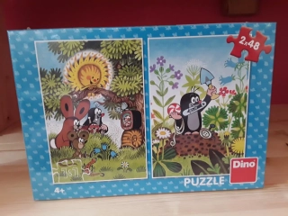  Puzzle Krtek a televize