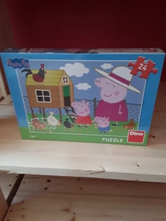 Puzzle pepa pig kurník