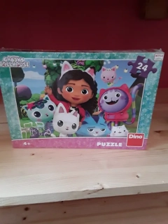 Puzzle Gabby's dollhouse se zvířaty 