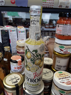 Citrónový sirup