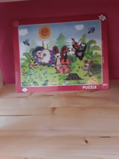 Puzzle krtek z hudebníky 