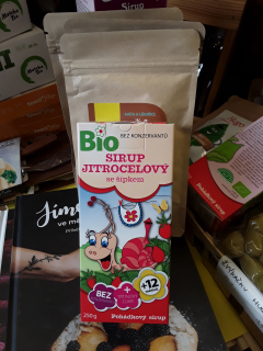 Sirup jitrocelový se šípkem
