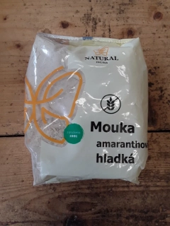 Mouka amarantová hladká