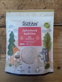 Jahodová kašička BIO nemléčná