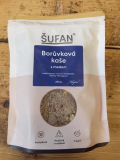 Borůvková kaše s medem