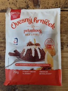 Ovesný hrníček perníkový
