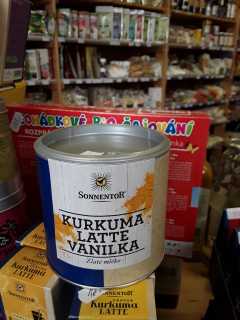 Kurkuma latte vanilka