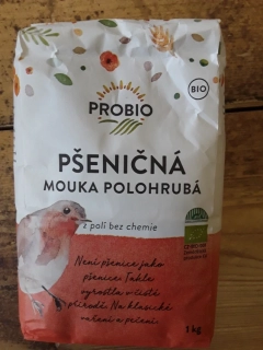 Pšeničná mouka polohrubá