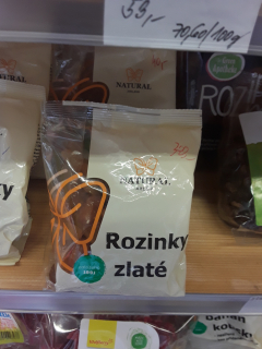 Rozinky zlaté