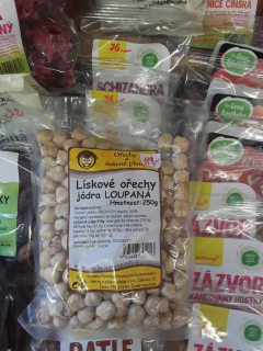 Lískové ořechy jádra loupaná