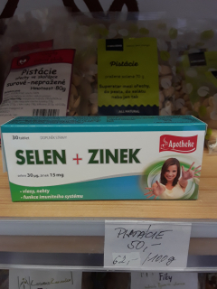 Selen + zinek