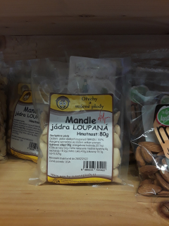 Mandle jádra loupaná