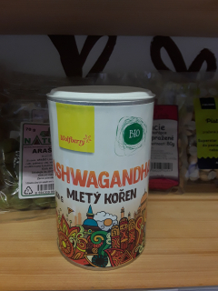Ashwagandha mletý kořen