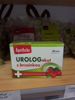 Urolog akut s brusinkou