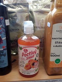 Poctivý sirup meruňka