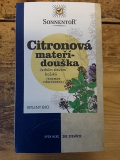 Citronová Mateřídouška bio