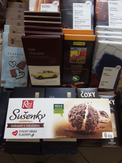Sušenky kakaové s čokoládou
