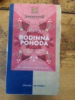 Rodinná pohoda - bylinná směs s ovocem bio