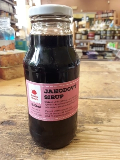 Jahodový sirup