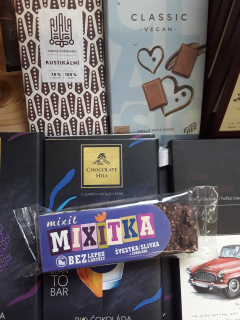 Mixitka švestka a čokoláda