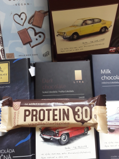 Proteinová tyčinka vanilka