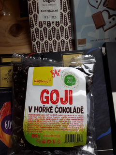 Goji v hořké čokoládě