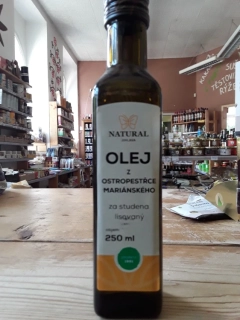 Olej z ostropestřce mariánského
