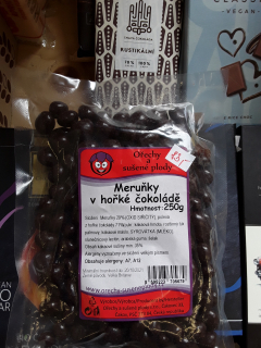 Meruňky hořké čokoládě