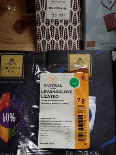 Levandulové lízátko