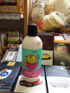 Šampon a sprchový gel oliva baby