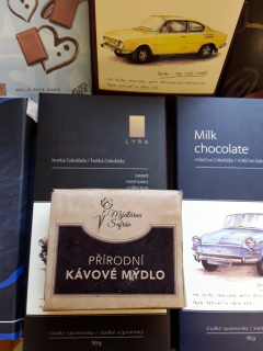 Přírodní kávové mýdlo