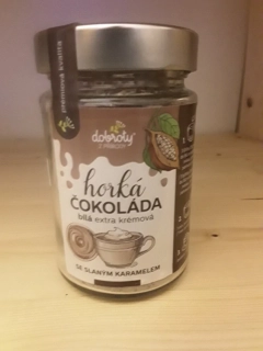 Horká čokoláda se slaným karamelem