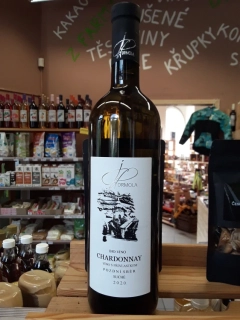 Bio víno Chardonnay pozdní sběr 2020 suché
