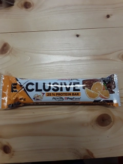 Exclusive protein bar pomeranč a čokoláda