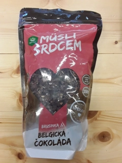Müsli srdcem bel. čokoláda