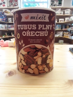 Mixit - tubus plný ořechů