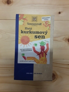 Zlatý kurkumový sen