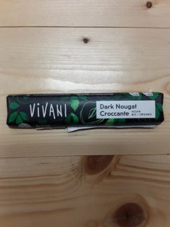 Čokoláda dark nougat croccante