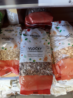 Vločky z červené pšenice