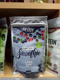 Protein smoothie borůvka