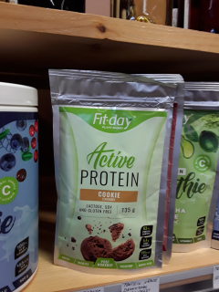 Protein smoothie s příchutí cookie