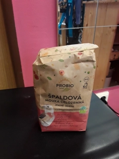Špaldová mouka celozrnná jemně mletá
