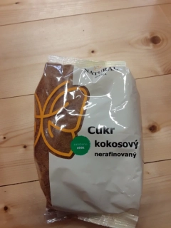 Cukr kokosový nerafinovaný