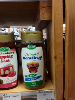 Třtinový ketosirup