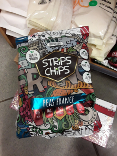 Strips chips peas France