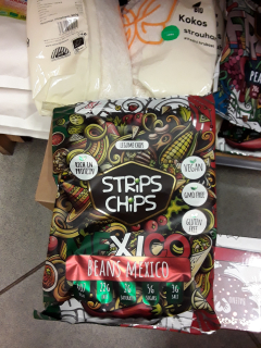 Strips chips beans Mexico