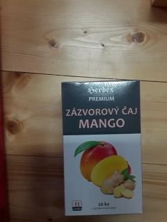 Zázvorový čaj mango